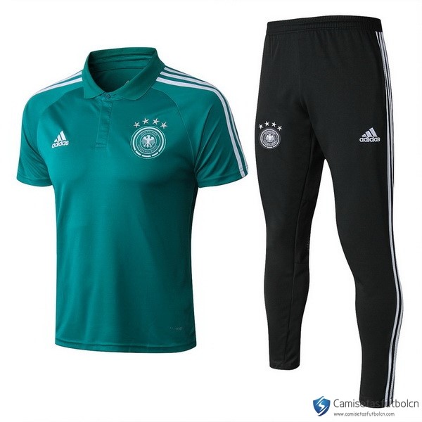 Polo Alemania Conjunto Completo 2018 Verde